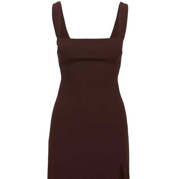 NWOT Princess Polly Bombshell Chocolate Mini Dress - Picture 3 of 8